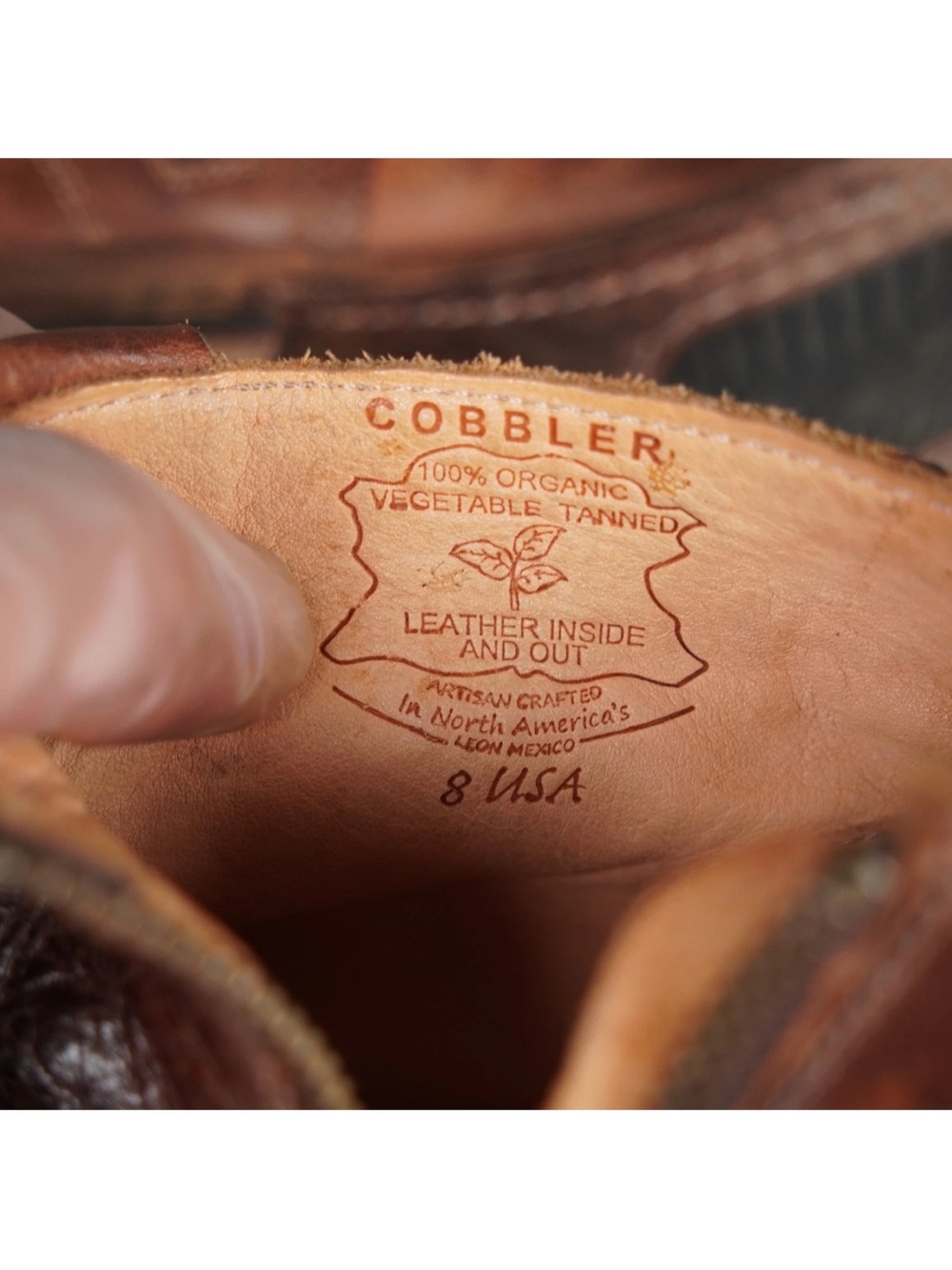 Bed Stu Cobbler Ankle Bootie With Fringe Women’s US8 Brown Leather Inside & Out - Picture 10 of 15